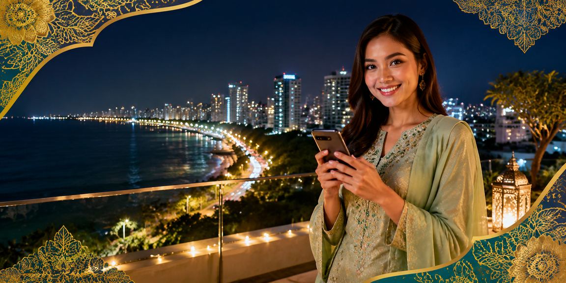 Pemain dari Penang menggunakan kasino mudah alih 4g91 pada telefon pintar